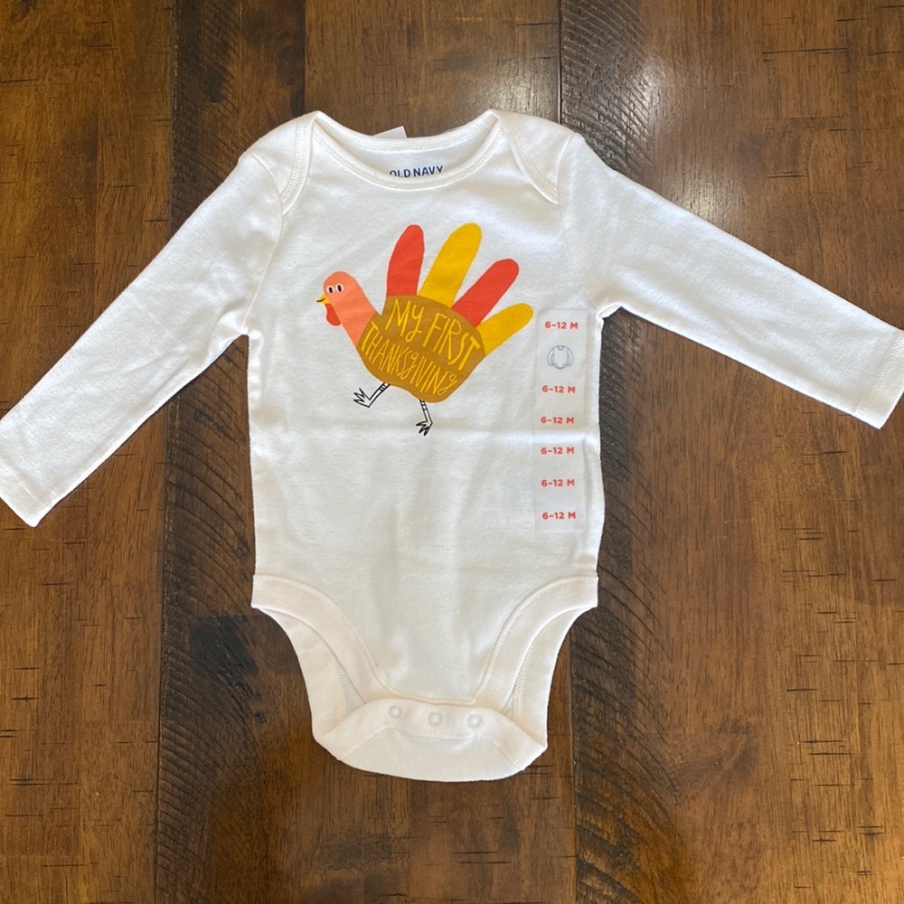 Unisex Long-Sleeve Graphic Bodysuit for Baby - Picture 2 of 8